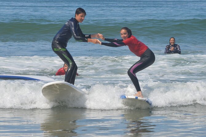 Private Group Surfing Class, Pismo Beach California W Instructor