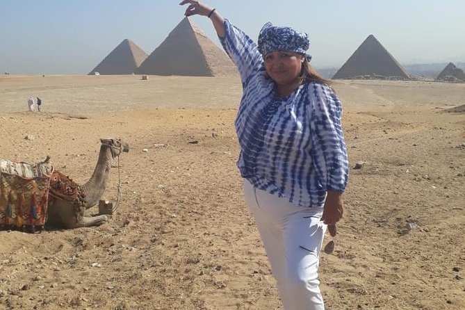 Private Guided Day Tour to Giza Pyramids Egyptian Museum and Hanging Church in Cairo