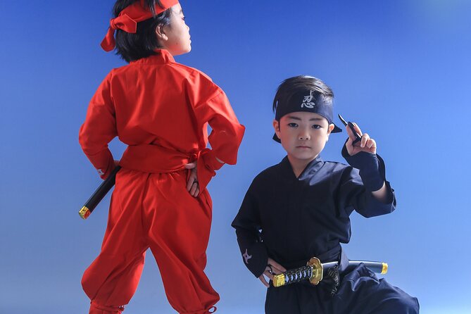 Private Ninja Costumer Photo Shooting in Gyoda Oshi Castle