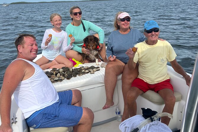 Private Scallop Charter in Crystal River - Meeting and Pickup