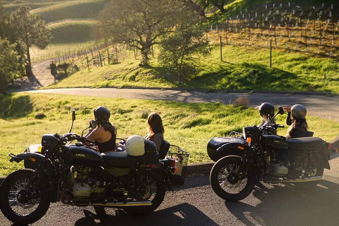 Private Sidecar Winery Tour Through Napa Valley
