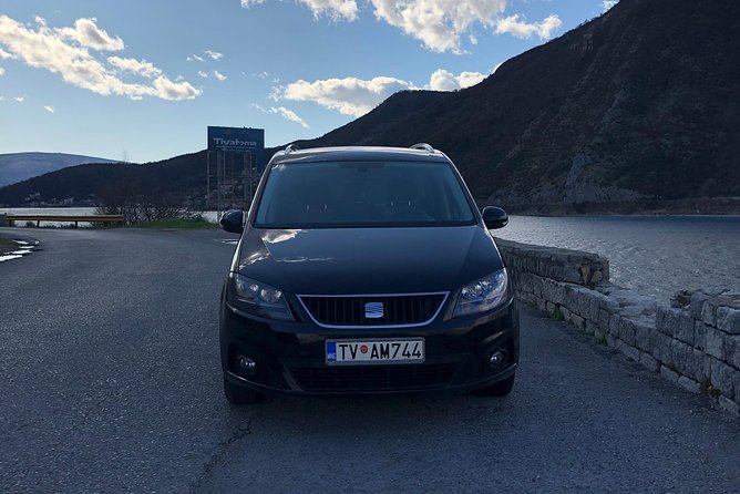 Private Transfer From Herceg Novi, Meljine or Igalo to Tivat Airport - Transfer Details