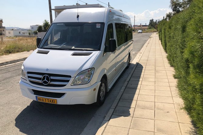 Private Transfer From Paphos Airport to Larnaca in Minivan(Taxi)
