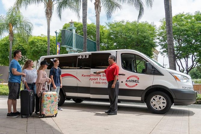 Private Van Transfer: Long Beach & San Pedro Cruise Terminals to SNA Airport