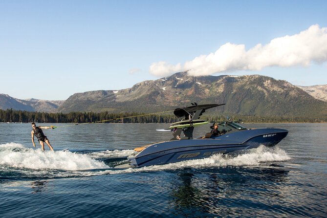 Private Wakesurf/Wakeboard Boat Charter Lake Tahoe