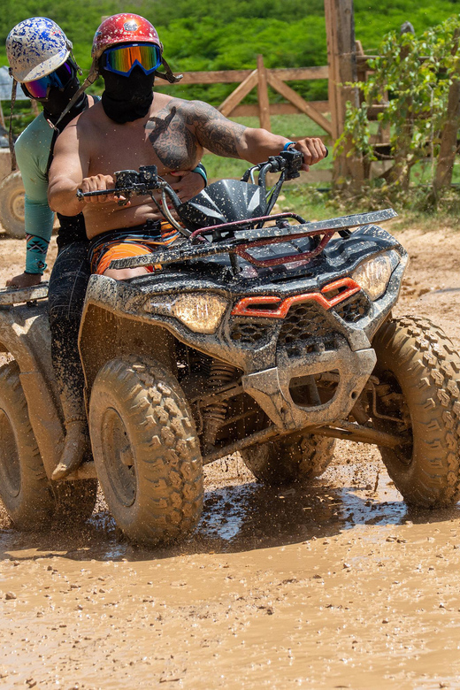 River Cave and Macao Beach Half-Day Quad Bike Adventure - Itinerary Details
