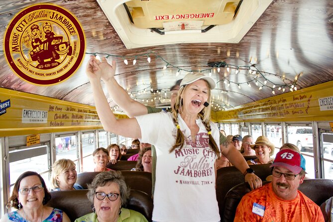 Rollin Jamboree Comedy Country Sing-Along Guided Tour - Meeting and Pickup