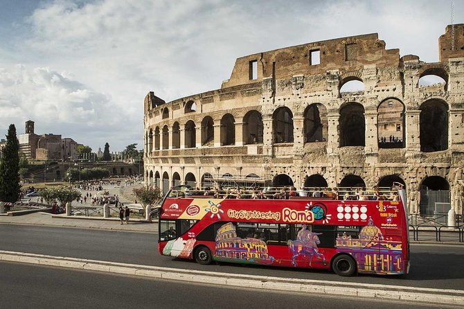 ROME : Private Hop on Hop off Bus 1 Day - Inclusions and Amenities