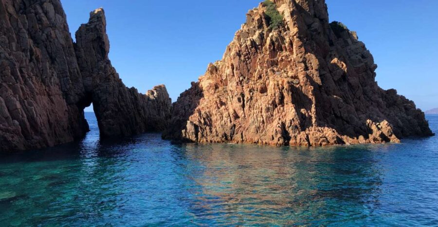 Sagone/Cargèse: Scandola, Piana, Girolata Cruise Swimming