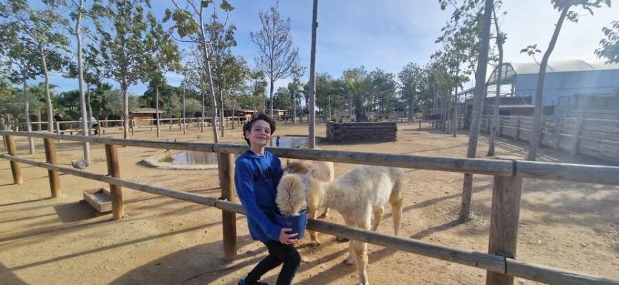 Salou, Cambrils, or Pineda: Animal Farm Roundtrip Transfer
