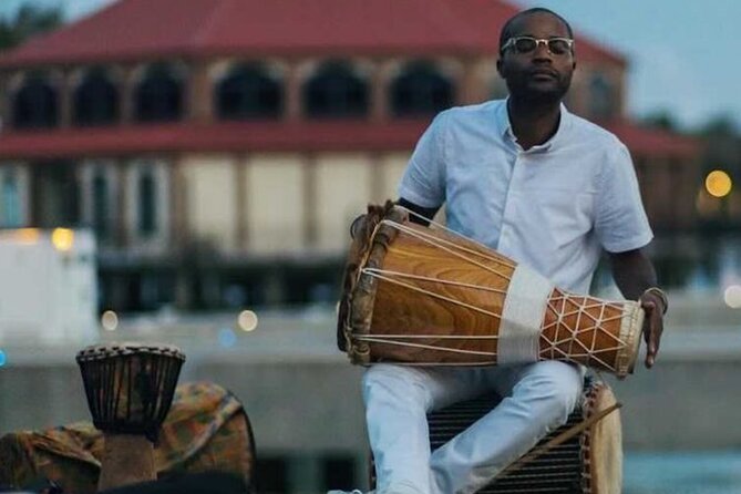 Spiritual Drum Circle With a Local Priest
