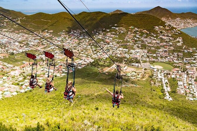 St Maarten Full Combo: Flying Dutchman, Zip Line & Schooner Ride