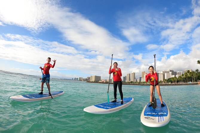 Stand up Paddle Open Group Lesson With Waikiki Courtesy Shuttle - Lesson Details and Requirements