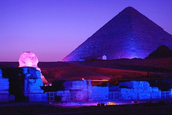 Sunset Camel Ride and Light Show From Cairo - Experience Overview
