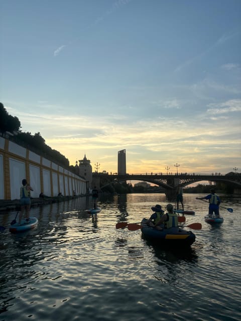 Sunset Kayaking - Sunset Kayaking on the Guadalquivir River