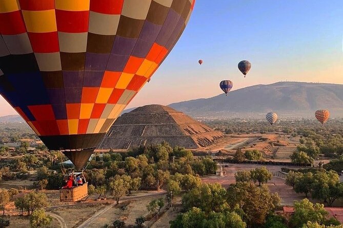 TEOTIHUACAN BALLOON RIDE (Transportation & Guided Tour) - Itinerary of the Excursion