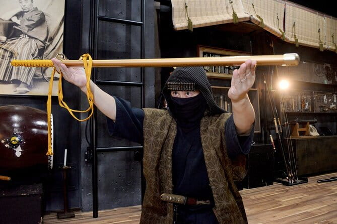 Tokyo: 1-H. Ninja Samurai Crash Course by Our 8th-Dan Masterninja