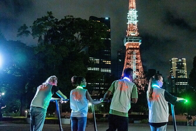Tokyo E Scooter Night Tour With Tokyo Tower Admission - Tour Overview