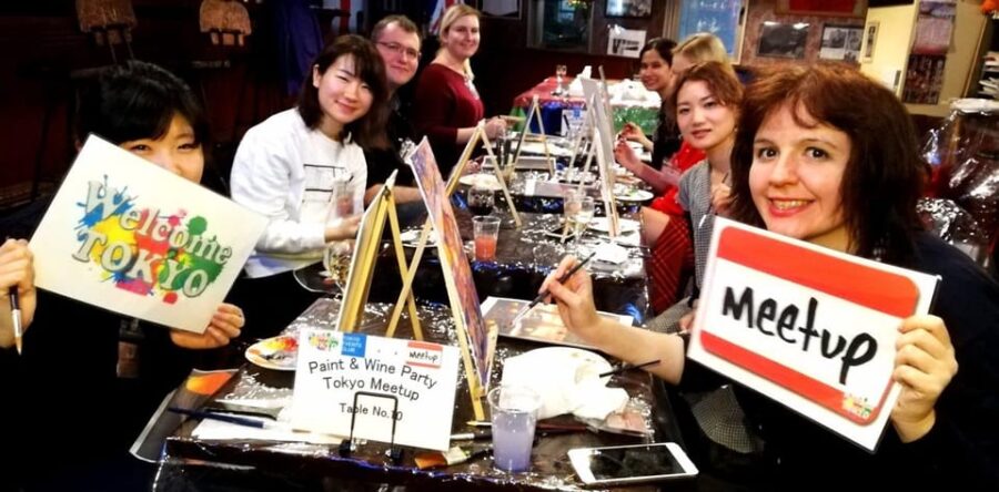 Tokyo: Paint and Wine Japan Scenery and Seasons - Activity Overview and Pricing