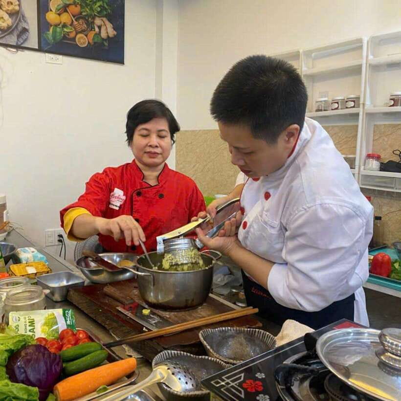 VEGETARIAN COOKING CLASS IN HA NOI