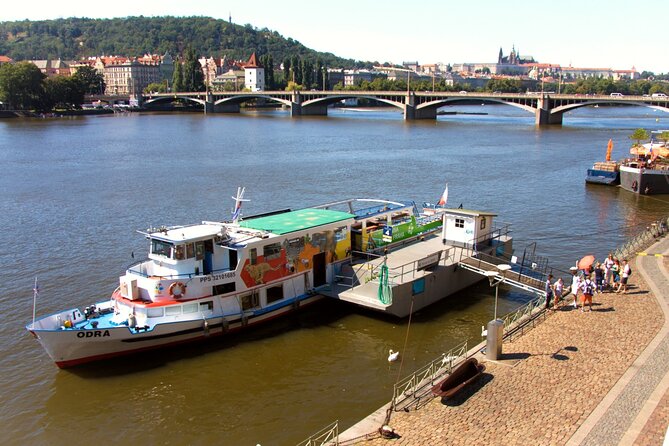 Vltava River Boat Trip and Zoo Entrance Ticket in Prague