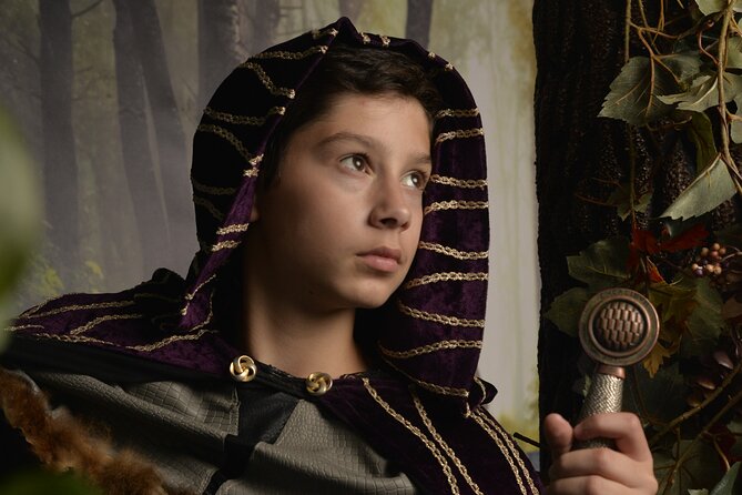 Witch Costume Photo Shoot – Olde Salem Village Theatrical Set