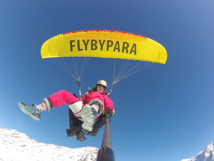 Zermatt: Paragliding Tandem Flight