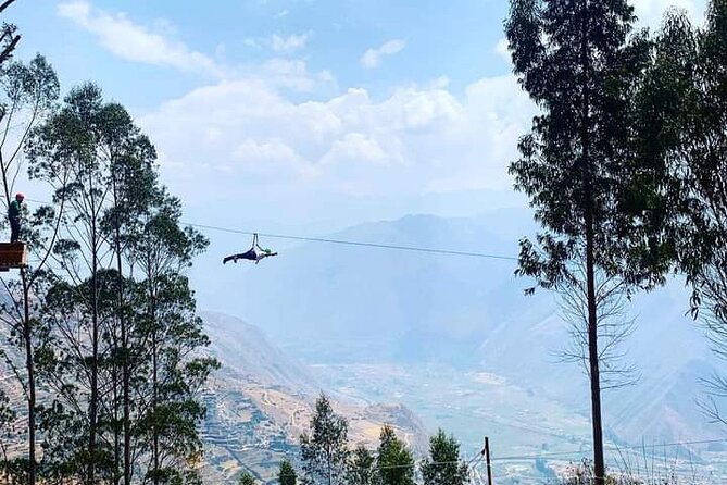 Zip Line Adventure in Sacred Valley of the Incas; Cuso, Peru.