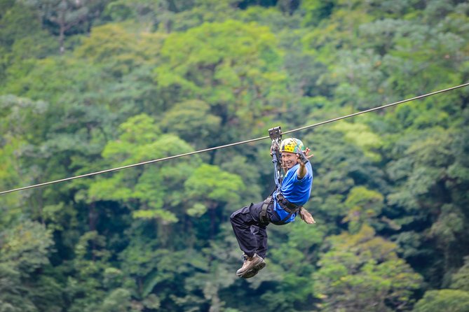 Zipline Over La Fortuna Waterfall – 7 Longest Lines