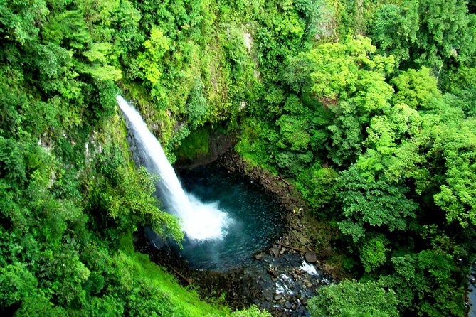 Zipline Over La Fortuna Waterfall