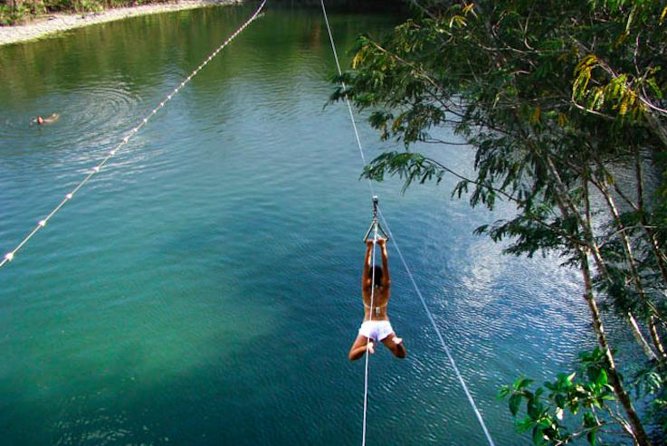 Ziplining and Cenote Tour From Cancun