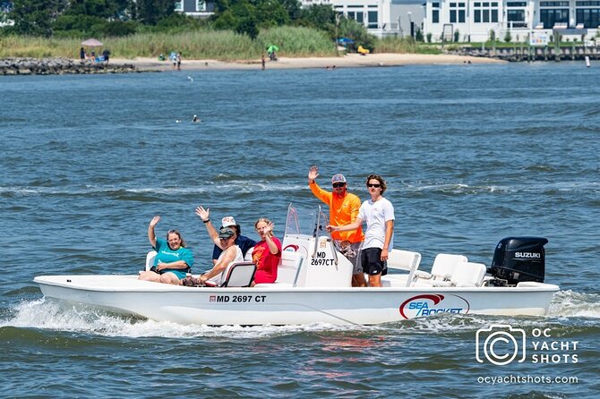 1-Hour Private Party Happy Hour Cruise in Ocean City, MD - Included Amenities