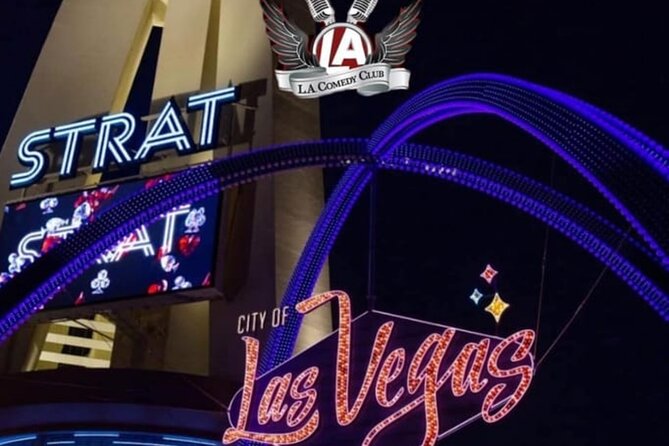 3.5 Hour - Self-Drive Las Vegas Strip Rental + Comedy Show - Itinerary and Inclusions