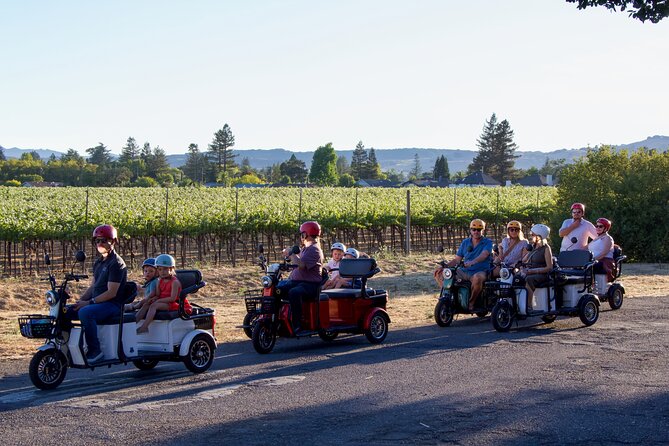 3 Hour Electric Trike Sunset Tour at Sonoma - Inclusions