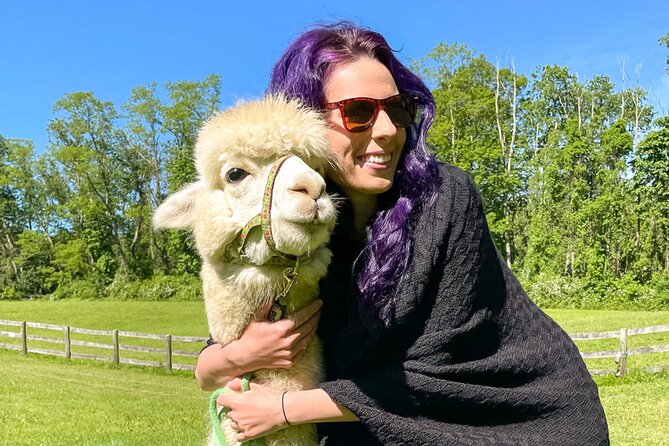 Alpaca and Llama Trek in Pleasant Valley - Meeting and Check-in