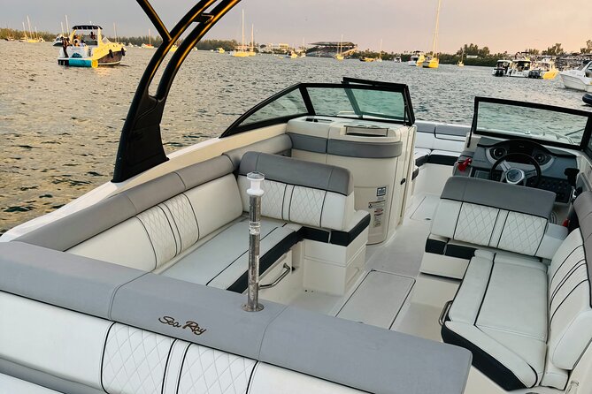 Captained Miami Private Party and Swimming With Champagne!!! - Meet and Greet at Our Convenient Location