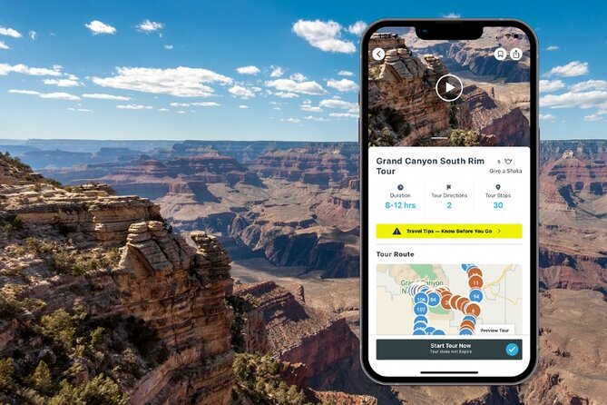 Full Day Grand Canyon South Rim Audio Driving Tour - Booking and Preparation