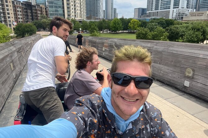 Guided Private Electric Pedicab Tour of Austin - Inclusions for a Comfortable Journey