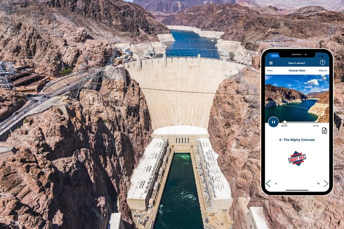 Hoover Dam Self-Guided Tour Review - How to Access the Tour Through the App