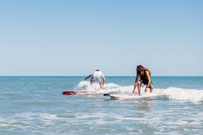 Learn to Surf on South Padre Island - Preparing for the Surfing Activity