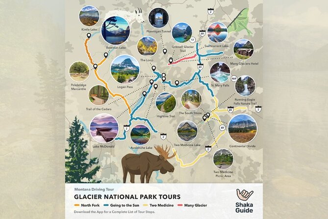 Many Glacier Tour in Glacier National Park With Audio Guide - Accessibility and Support