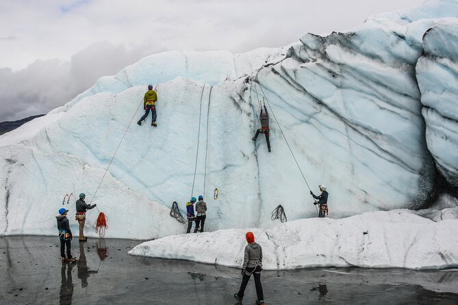 Matanuska Glacier Backcountry Ice Climb - Meeting and End Point