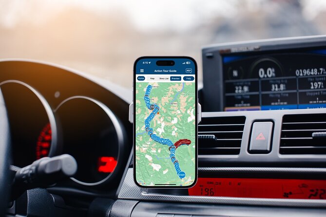 North Cascades Self-Guided Driving Audio Tour - App Setup and Usage