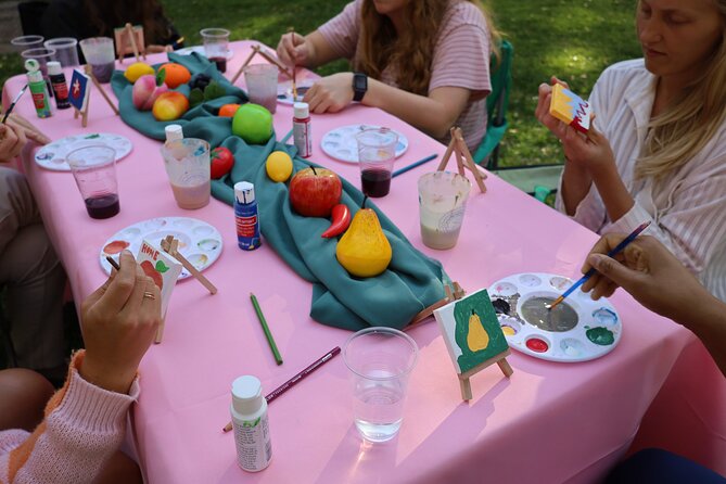 Paint Tiny Canvases in Forsyth Park - Supplied Materials