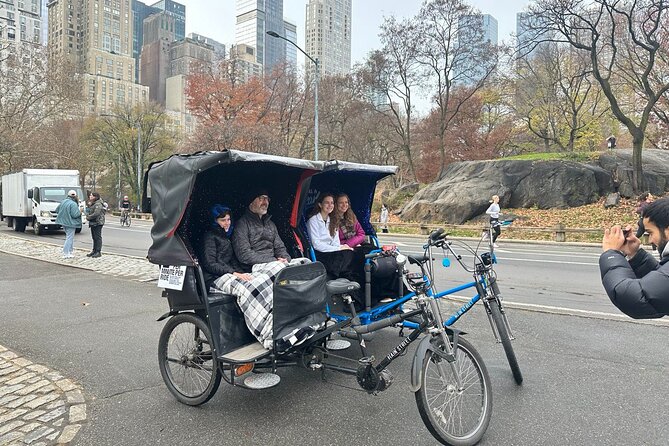 Private 2 Hour Central Park Pedicab Tour With Guide - Inclusions