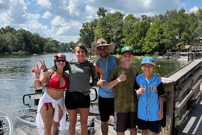 Private Guided Clear Kayak/Paddleboard Rentals on Rainbow River - Meeting and End Point