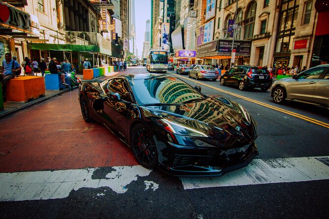 Private Time Square Corvette Tour - Tour Features