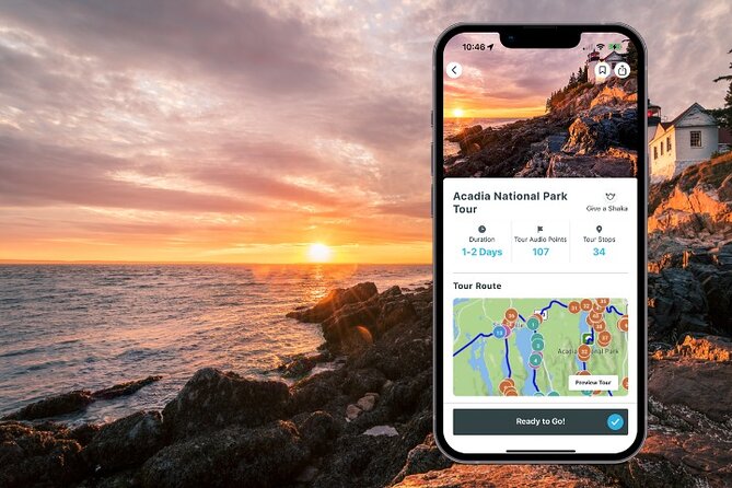 Shaka Guide: Acadia National Park Audio Tour Guide - Audio Tour Experience