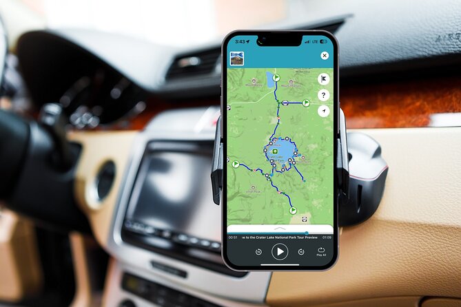 Shaka Guide: Crater Lake National Park Audio Tour Guide - Uncover the Dramatic History of Crater Lake