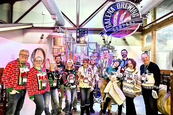 Ugly Sweater Food Tour - Meeting and End Points